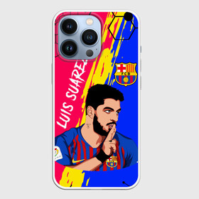 Чехол для iPhone 13 Pro с принтом ЛУИС СУАРЕС   БАРСЕЛОНА в Екатеринбурге,  |  | barcelona | football | luis suarez | sport | uefa | барселона | луис суарес | спорт | уефа. | футбол