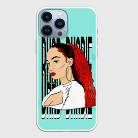 Чехол для iPhone 13 Pro Max с принтом Bad Bhabi в Екатеринбурге,  |  | bad bhabi | bad bhabie | bad fabi | bad phabie | bhabie | bhad fabhi | danielle bregoli | gansta | gucci | hip hop | phabie | rap | trap | бэд фаби | бэд фабия | гучи | реп | рэп | трэп | фабия | хип хоп