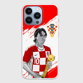 Чехол для iPhone 13 Pro с принтом ЛУКА МОДРИЧ   LUKA MODRIC в Екатеринбурге,  |  | football | luka modric | real madrid. | sport | лука модрич | реал мадрид | сборная хорватии | спорт | футбол