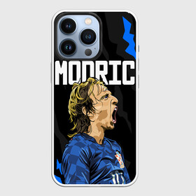 Чехол для iPhone 13 Pro с принтом ЛУКА МОДРИЧ   СБОРНАЯ ХОРВАТИИ в Екатеринбурге,  |  | football | luka modric | real madrid. | sport | лука модрич | реал мадрид | сборная хорватии | спорт | футбол