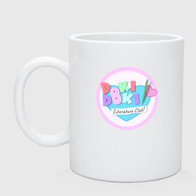 Кружка керамическая с принтом Doki Doki Literature Club | Logo (Z) в Екатеринбурге, керамика | объем — 330 мл, диаметр — 80 мм. Принт наносится на бока кружки, можно сделать два разных изображения | doki doki | doki doki literature club | monika | natsuki | sayori | team salvato | yuri | доки | доки доки | литературный клуб | моника | нацуки | саёри | юри