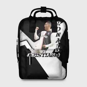 Женский рюкзак 3D с принтом Cristiano Ronaldo эмоции в Екатеринбурге, 100% полиэстер | лямки с регулируемой длиной, сверху ручки, чтобы рюкзак нести как сумку. Основное отделение закрывается на молнию, как и внешний карман. Внутри два дополнительных кармана, один из которых закрывается на молнию. По бокам два дополнительных кармашка, куда поместится маленькая бутылочка
 | Тематика изображения на принте: cristiano | cristiano ronaldo | ronaldo | криштиану роналду | криштиану роналду душ сантуш авейру | португалия | ювентус