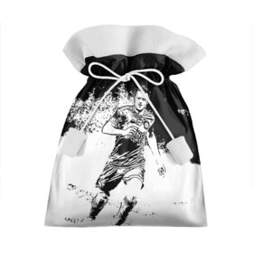 Подарочный 3D мешок с принтом Джейми Варди в Екатеринбурге, 100% полиэстер | Размер: 29*39 см | jamie vardy | king power | lester city | англия | британия | гол | джейми варди | известные личности | лестер сити | мужчинам | спорт | спортсмены | футбол | футболист | хобби | черно белый