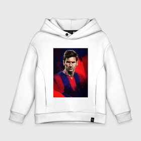 Детское худи Oversize хлопок с принтом Messi - The Best в Екатеринбурге, френч-терри — 70% хлопок, 30% полиэстер. Мягкий теплый начес внутри —100% хлопок | боковые карманы, эластичные манжеты и нижняя кромка, капюшон на магнитной кнопке | Тематика изображения на принте: argentina | barca | barcelona | football | lionel | messi | spain | sport | аргентина | барса | барселона | гол | золотой мяч | игрок | испания | камп ноу | лионель | месси | мяч | спорт | тренер | футбол | чемпион |