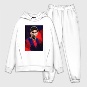 Мужской костюм хлопок OVERSIZE с принтом Messi   The Best в Екатеринбурге,  |  | argentina | barca | barcelona | football | lionel | messi | spain | sport | аргентина | барса | барселона | гол | золотой мяч | игрок | испания | камп ноу | лионель | месси | мяч | спорт | тренер | футбол | чемпион |