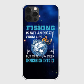 Чехол для iPhone 12 Pro с принтом FISHING PLANET Рыбалка в Екатеринбурге, силикон | область печати: задняя сторона чехла, без боковых панелей | fish | карп | лето | отдых | поклев | рыба | рыбалка | рыболов | спиннинг | удилище | удочка