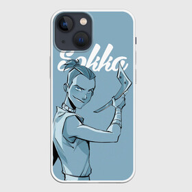 Чехол для iPhone 13 mini с принтом Sokka в Екатеринбурге,  |  | aang | appa | avatar | avatar the last airbender | azula | iroh | katara | momo | sokka | toph | zuko | аанг | аватар | аватар легенда об аанге | азула | дядя айро | зуко | катара | сокка | тоф