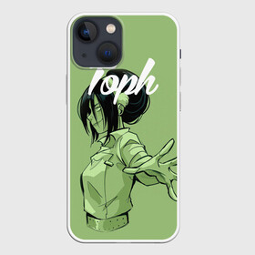 Чехол для iPhone 13 mini с принтом Toph в Екатеринбурге,  |  | aang | appa | avatar | avatar the last airbender | azula | iroh | katara | momo | sokka | toph | zuko | аанг | аватар | аватар легенда об аанге | азула | дядя айро | зуко | катара | сокка | тоф