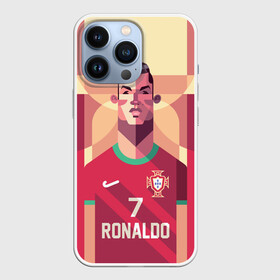 Чехол для iPhone 13 Pro с принтом Криштиану Роналду в Екатеринбурге,  |  | cristiano ronaldo | fc portugal | криштиану роналду | сборная | фк португалия | футбол