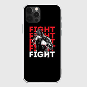 Чехол для iPhone 12 Pro Max с принтом FIGHT в Екатеринбурге, Силикон |  | boxing | fight club | mma | ufc | боевые искусства | боец | бои | бойцовский клуб | бокс | боксёр | борьба | воин | единоборства | кикбоксинг | майк тайсон | мма | муай тай | мухаммед али | рукопашный бой | сила