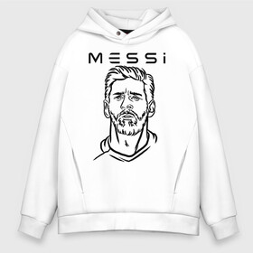 Мужское худи Oversize хлопок с принтом MESSI черные силуэт в Екатеринбурге, френч-терри — 70% хлопок, 30% полиэстер. Мягкий теплый начес внутри —100% хлопок | боковые карманы, эластичные манжеты и нижняя кромка, капюшон на магнитной кнопке | argentina | barca | barcelona | fc barcelona | lionel messi | spain | sport | uefa | аргентина | барса | барселона | золотой мяч | игрок | испания | камп ноу | лео месси | лионель месси | мяч | спорт | тренер | уефа 