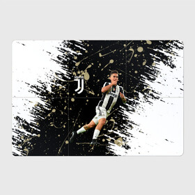 Магнитный плакат 3Х2 с принтом Juventus Пауло Дибала в Екатеринбурге, Полимерный материал с магнитным слоем | 6 деталей размером 9*9 см | cr7 | juve | juventus | paulo dybala | ronaldo | пауло дибала | роналдо | ювентус