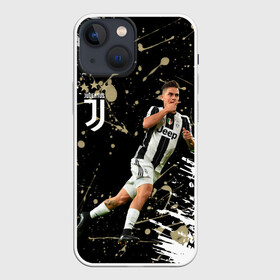 Чехол для iPhone 13 mini с принтом Juventus: Пауло Дибала. в Екатеринбурге,  |  | cr7 | juve | juventus | paulo dybala | ronaldo | пауло дибала | роналдо | ювентус