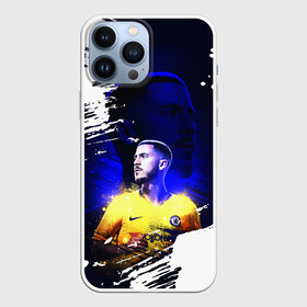 Чехол для iPhone 13 Pro Max с принтом ЭДЕН АЗАР   EDEN HAZARD в Екатеринбурге,  |  | Тематика изображения на принте: chelsea | eden michael hazard | football | real madrid | sport | uefa | реал мадрид | сборная бельгии. | спорт | уефа | футбол | хазард | челси | эден азар