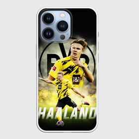 Чехол для iPhone 13 Pro с принтом ЭРЛИНГ ХОЛАНД   ERLING HAALAND в Екатеринбурге,  |  | borussia | erling braut haaland | football | sport | uefa | боруссия | сборная норвегии. | спорт | уефа | футбол | эрлинг холанд