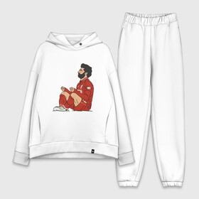 Женский костюм хлопок Oversize с принтом Salah   Liverpool в Екатеринбурге,  |  | england | football | liverpool | salah | sport | англия | гол | египет | клопп | кубок | ливерпуль | мохамед | мяч | салах | спорт | футбол | футболист | чемпион | чемпионат