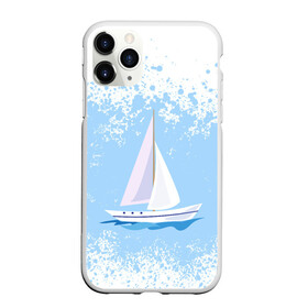 Чехол для iPhone 11 Pro Max матовый с принтом ОДИНОКАЯ ЛОДКА | SAILBOAT (Z) в Екатеринбурге, Силикон |  | Тематика изображения на принте: boat | sailboat | ship | ships | бумага | кораблик | кораблики | корабль | красный парус | лодка | лодочка на белом | мореход | одинокая лодка | оригами | парус | парусник | судно | яхта