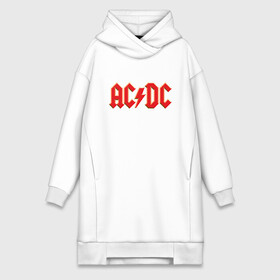 Платье-худи хлопок с принтом AC DC в Екатеринбурге,  |  | ac | ac dc | ac|dc | angus young | dc. logo | hard | rock | ангус янг | логотип