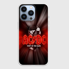 Чехол для iPhone 13 Pro с принтом AC DC: Angus Young в Екатеринбурге,  |  | ac | ac dc | ac|dc | angus young | dc. logo | hard | rock | ангус янг | логотип