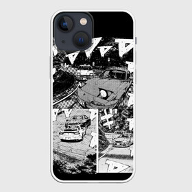 Чехол для iPhone 13 mini с принтом initial d в Екатеринбурге,  |  | Тематика изображения на принте: initial d | jdm | авто | аниме | дрифт | инициал ди | уличные гонки
