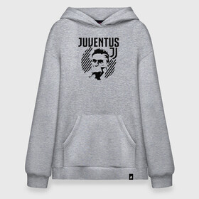 Худи SuperOversize хлопок с принтом Juventus Paulo Dybala в Екатеринбурге, 70% хлопок, 30% полиэстер, мягкий начес внутри | карман-кенгуру, эластичная резинка на манжетах и по нижней кромке, двухслойный капюшон
 | 10 | ac milan | champions | fifa | juve | juventus | juvi | paulo dybala | soccer | uefa | дубала | лига чемпионов | номер | пауло дибала | сборная аргентины | спорт | уефа | фифа | фк | футбол | футболист | футбольный клуб | 