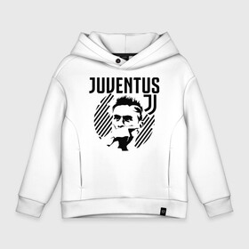 Детское худи Oversize хлопок с принтом Juventus Paulo Dybala в Екатеринбурге, френч-терри — 70% хлопок, 30% полиэстер. Мягкий теплый начес внутри —100% хлопок | боковые карманы, эластичные манжеты и нижняя кромка, капюшон на магнитной кнопке | 10 | ac milan | champions | fifa | juve | juventus | juvi | paulo dybala | soccer | uefa | дубала | лига чемпионов | номер | пауло дибала | сборная аргентины | спорт | уефа | фифа | фк | футбол | футболист | футбольный клуб | 