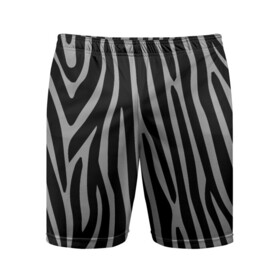 Мужские шорты спортивные с принтом Zebra Camouflage в Екатеринбурге,  |  | Тематика изображения на принте: animal | blackandwhite | camouflage | stripes | zebra