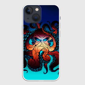 Чехол для iPhone 13 mini с принтом Кракен | Octopus в Екатеринбурге,  |  | animal | beast | kraken | monster | ocean | octopus | sea | water | waves | вода | волны | животные | звери | кракен | монстр | море | океан | осьминог | рыбы | щупальца