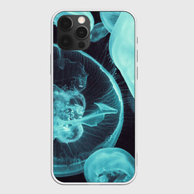 Чехол для iPhone 12 Pro Max с принтом Медуза в Екатеринбурге, Силикон |  | Тематика изображения на принте: medusa | животные | медузы | мир | подводный | рыбы | щупальца