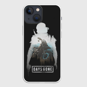 Чехол для iPhone 13 mini с принтом Days gone силуэт Дикона в Екатеринбурге,  |  | action | animals | days gone | deacon | gamer | games | nextgen | pandemic | pc | player | playstation | ps 5 | steam | top | valve | weapon | xbox | zombie | валв | видео игры | животные | жизнь после | зомби | игрок | иксбокс | некстген | оружи