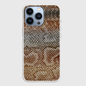 Чехол для iPhone 13 Pro с принтом Snake skin в Екатеринбурге,  |  | animal | leather | natural | skin | snake | texture | wild