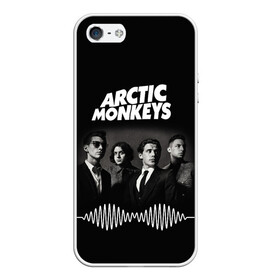 Чехол для iPhone 5/5S матовый с принтом arctic monkeys в Екатеринбурге, Силикон | Область печати: задняя сторона чехла, без боковых панелей | alex turner | arctic monkeys | britain | great | indie | rock | алекс тернер | арктик монкейс | инди | рок