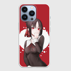 Чехол для iPhone 13 Pro с принтом Kaguya Love в Екатеринбурге,  |  | anime | chika | chika fujiwara | kaguya | kaguya shinomiya | love | love detective | love is war | miyuki | shinomiya | аниме | анимэ | кагуя | любовь | любовь   это война | чика