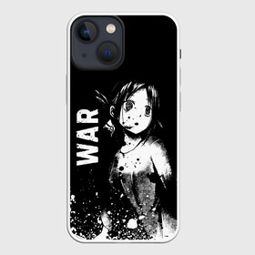 Чехол для iPhone 13 mini с принтом War в Екатеринбурге,  |  | Тематика изображения на принте: anime | chika | chika fujiwara | kaguya | kaguya shinomiya | love | love detective | love is war | miyuki | shinomiya | аниме | анимэ | кагуя | любовь | любовь   это война | чика