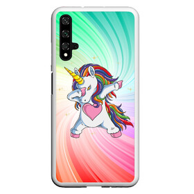 Чехол для Honor 20 с принтом Танцующий единорог | Unicorn DAB (Z) в Екатеринбурге, Силикон | Область печати: задняя сторона чехла, без боковых панелей | dab | edm | tutto molto interessante | unicorn | unicornis | вымышленное существо | дэб | единорог | жест чихания | инрог | каркаданн | мифическое существо | моноцерос | нарвал | существо | танец | танцы | уличные танцы