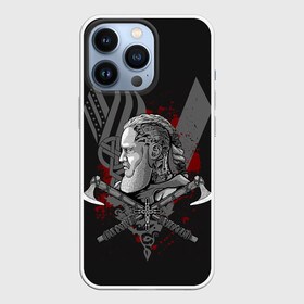 Чехол для iPhone 13 Pro с принтом Vikings Art в Екатеринбурге,  |  | viking | vikings | альфред великий | аслауг | викинг | викинги | конунг | лагерта | один | рагнар лодброк | сериал | сериалы | харальд