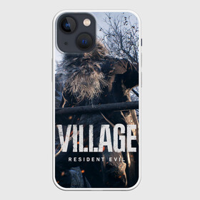Чехол для iPhone 13 mini с принтом RESIDENT EVIL VILLAGE в Екатеринбурге,  |  | resident evil | resident evil 8 village | village | вампиры | димитреску | леди | резидент | эвил