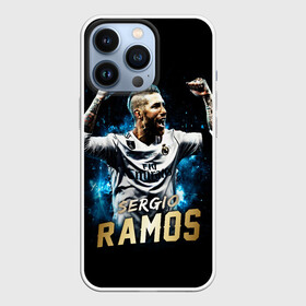 Чехол для iPhone 13 Pro с принтом Серхио Рамос, Реал Мадрид в Екатеринбурге,  |  | sergio ramos | sr4 | номер 4 | реал мадрид | сборная испании | серхио рамос | футбол | футболист