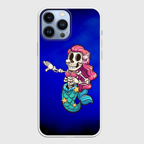 Чехол для iPhone 13 Pro Max с принтом Русалка скелет | Mermaid skeleton в Екатеринбурге,  |  | mermaid | naiad | nymph | rusalka | ведява | водяница | восточнославянская мифология | дух | лесовица | мифология | морская дева | нимфа | русал | русалии | русалка | русалочка | ундина | фараонка