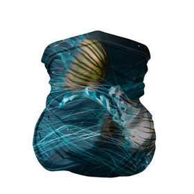 Бандана-труба 3D с принтом Медузы в Екатеринбурге, 100% полиэстер, ткань с особыми свойствами — Activecool | плотность 150‒180 г/м2; хорошо тянется, но сохраняет форму | medusa | животные | медузы | мир | подводный | рыбы | щупальца
