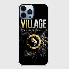 Чехол для iPhone 13 Pro Max с принтом Resident Evil: Village в Екатеринбурге,  |  | resident evil village | деревня | игры | итан уинтерс | крылья | обитиель зла | перья | ужасы