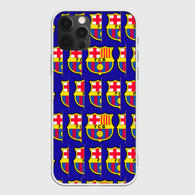 Чехол для iPhone 12 Pro Max с принтом ФК БАРСЕЛОНА PATTERN УЗОР в Екатеринбурге, Силикон |  | barca | fc barcelona | football | sport | uefa | английская премьер лига. | барса | лига финал | матч | спорт | уефа | финал | фк барселона | футбол