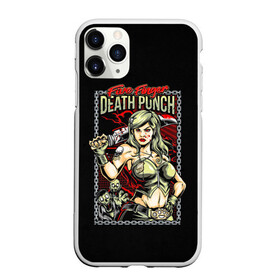 Чехол для iPhone 11 Pro матовый с принтом FFDP Girl в Екатеринбурге, Силикон |  | 5fdp | ffdp | five finger death punch | metal | music | rock | альтернатива | группы | метал | музыка | музыкальная группа | рок | рок музыка | хеви метал