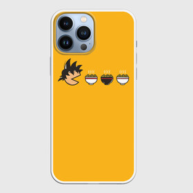 Чехол для iPhone 13 Pro Max с принтом Son Goku. Noodle Eater в Екатеринбурге,  |  | ball | birus | broly | dragon | eater | frieza | goku | majin | man | pac | piccolo | saiyan | sayan | sell | sleep | super | trunks | vejeta | бирус | броли | буу | веджета | гоку | драконий | жемчуг | курилин | маджин | пикколо | сайян | саян | селл | с