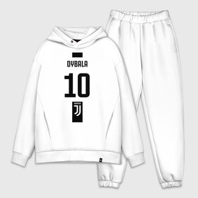 Мужской костюм хлопок OVERSIZE с принтом Dybala 10 номер на груди Juventus в Екатеринбурге,  |  | Тематика изображения на принте: 10 | ac milan | champions | fifa | juve | juventus | juvi | paulo dybala | soccer | uefa | дубала | лига чемпионов | номер | пауло дибала | сборная аргентины | спорт | уефа | фифа | фк | футбол | футболист | футбольный клуб | 