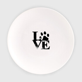 Тарелка с принтом Люблю своего питомца | LOVE в Екатеринбурге, фарфор | диаметр - 210 мм
диаметр для нанесения принта - 120 мм | Тематика изображения на принте: love | любовь | пес | питомец | собака