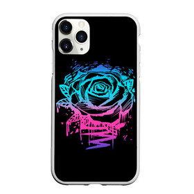 Чехол для iPhone 11 Pro матовый с принтом Неоновая Роза Neon Rose в Екатеринбурге, Силикон |  | flower | flowers | green | nature | neon | pattern | red | rose | roses | spring | summer | весна | зеленый | краски | красная | лето | листва | листья | неон | неоновая | паттерн | природа | роза | розы | узор | фауна | флора | цветок | цветы