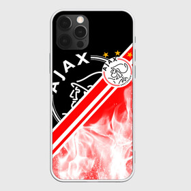 Чехол для iPhone 12 Pro с принтом FC AJAX AMSTERDAM / ФК АЯКС в Екатеринбурге, силикон | область печати: задняя сторона чехла, без боковых панелей | ajax amsterdam | fifa | football | football club. | sport | uefa | английская премьер лига | аякс амстердам | лига финал | матч | спорт | уефа | финал | фифа | футбол | футбольный клуб