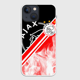 Чехол для iPhone 13 mini с принтом FC AJAX AMSTERDAM   ФК АЯКС в Екатеринбурге,  |  | ajax amsterdam | fifa | football | football club. | sport | uefa | английская премьер лига | аякс амстердам | лига финал | матч | спорт | уефа | финал | фифа | футбол | футбольный клуб