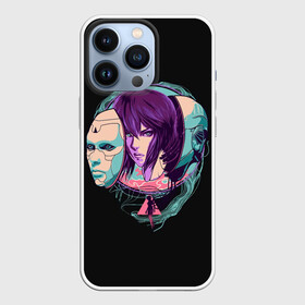 Чехол для iPhone 13 Pro с принтом Мотоко Арт в Екатеринбурге,  |  | anime | cyberpunk | ghost in the shell | аниме | анимэ | бато | дайсукэ арамаки | киберпанк | мото кусанаги | призрак в доспехах